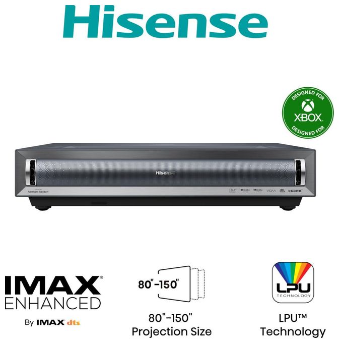 UHD 4K (3840x2160) DLP Laser Ultra-Short-Throw-Projektor 2700 ANSI Lumen (Schwarz, Dunkles Grau) PX3-PRO 