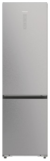 253 l / 130 l Kühl-Gefrierkombi freistehend NoFrost 116,25 kWh Jahr (Grau, Edelstahl, Dunkles Grau) RB5P410SACA 