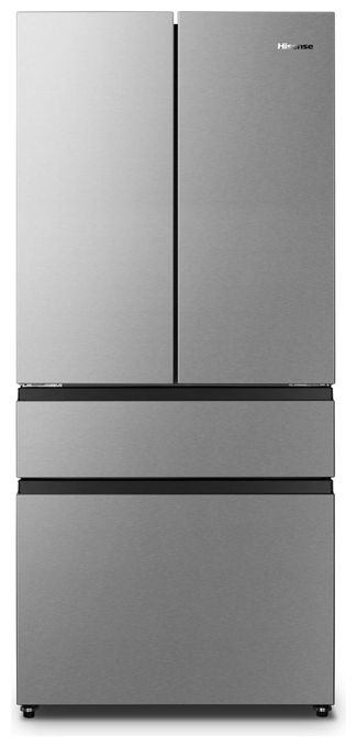 Side-by-Side Kühl-/ Gefrierkombination French Door 302 l / 128 l 310 kWh NoFrost 1817 mm x 794 mm  RF540N4SBI2 (Grau, Edelstahl) 
