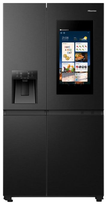 Side-by-Side Kühl-/ Gefrierkombination 399 l / 200 l 343 kWh NoFrost 1790 mm x 910 mm  RS9P628GPFE (Schwarz) 