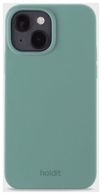Cover für Apple iPhone 14  Silicone Case (Grün) 