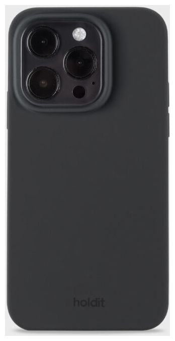 Cover für Apple iPhone 15 Pro  Silicone Case (Schwarz) 