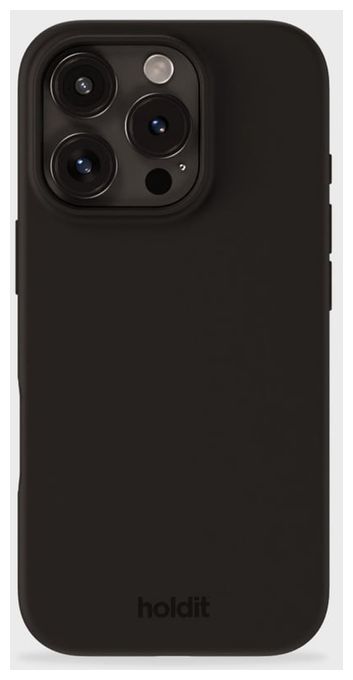 Cover für Apple iPhone 16 Pro Max  Silicone Case (Schwarz) 