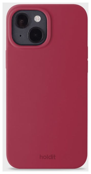 Cover für Apple iPhone 13  Silicone Case (Rot) 