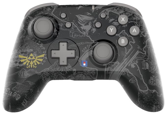 Gamepad für Nintendo Switch  pad - The Legend of Zelda (Schwarz, Grau, Gelb) 
