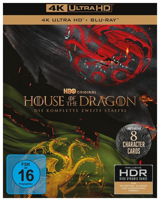 House Of The Dragon - Staffel 2 (4K Ultra HD BLU-RAY + BLU-RAY) 
