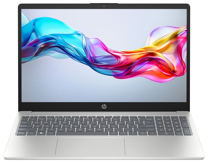 Full HD Notebook 39,6 cm (15.6 Zoll) 1920 x 1080 Pixel 4 GB Ram 128 GB UFS Windows 11 Home in S mode Intel® N max. 3,4 GHz  15-fd0511ng (Silber) 