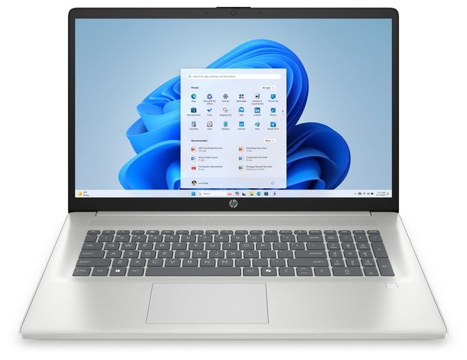 Full HD Notebook 43,9 cm (17.3 Zoll) 1920 x 1080 Pixel 512 GB SSD Windows 11 Home AMD Ryzen 3 max. 4,1 GHz  17-cp2640ng (Silber) 