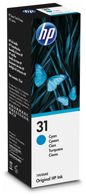31 70-ml Cyan Original Ink Bottle 