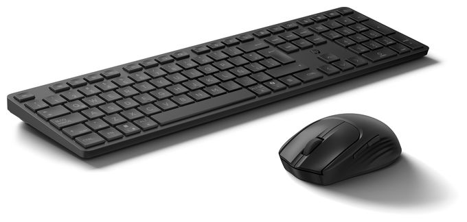 Home Tastatur RF Wireless + Bluetooth 2.4 GHz  490C (Schwarz) 