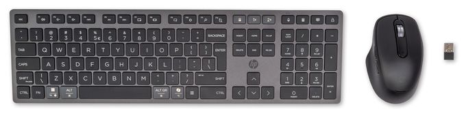 Home Tastatur USB + Bluetooth 2.4 GHz  720 (Schwarz) 