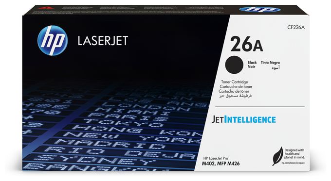 Nr.26A originale LaserJet Tonerkartusche schwarz 