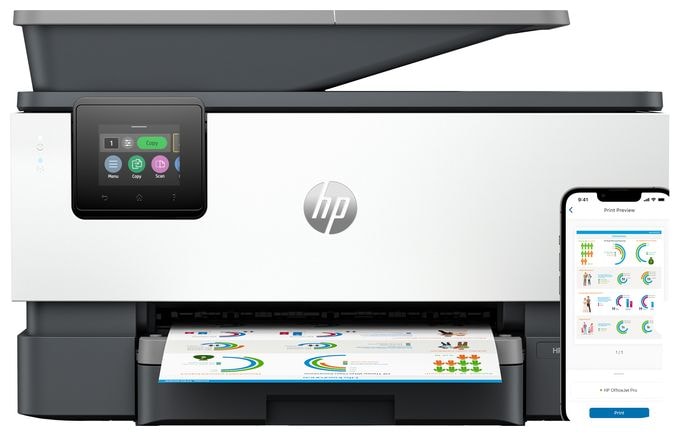 All in One A4 Thermal Inkjet Drucker 4800 x 1200 DPI OfficeJet Pro 9120e 