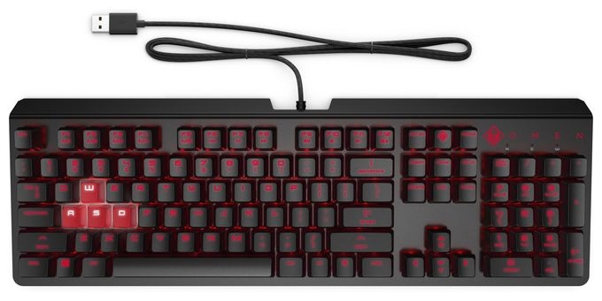 Gaming Tastatur USB  Omen Encoder (Schwarz) 