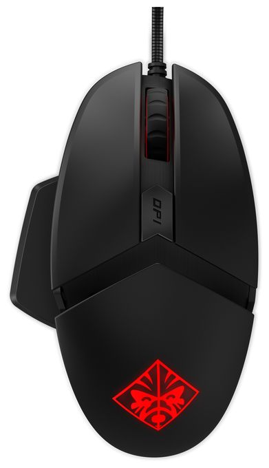 16000 DPI Gaming Maus Optisch  Omen Reactor (Schwarz) 