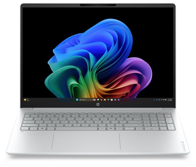 2K Ultra HD Notebook 40,6 cm (16 Zoll) 1920 x 1200 Pixel 512 GB SSD Windows 11 Home Qualcomm Snapdragon max. 2,97 GHz  OmniBook 3 16-bz0610ng (Grau, Silber) 