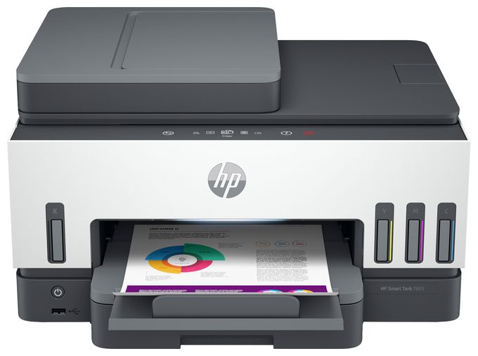 All in One A4 Thermal Inkjet Drucker 4800 x 1200 DPI Smart Tank 7605 