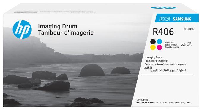 Druckerpatronen Schwarz, Cyan, Magenta, Gelb SU403A (CLT-R406) 