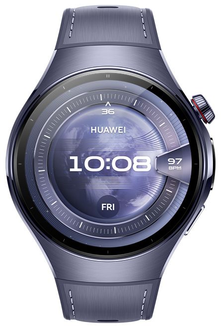 Digital 46 mm Smartwatch Rund 288 h  Watch 5 (Violett) 