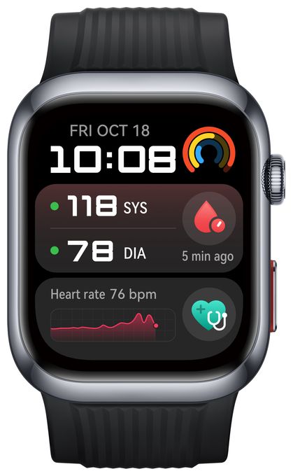 Digital 38 mm Smartwatch Rechteckig IP68 347 ppi  Watch D2 (Aluminium) 