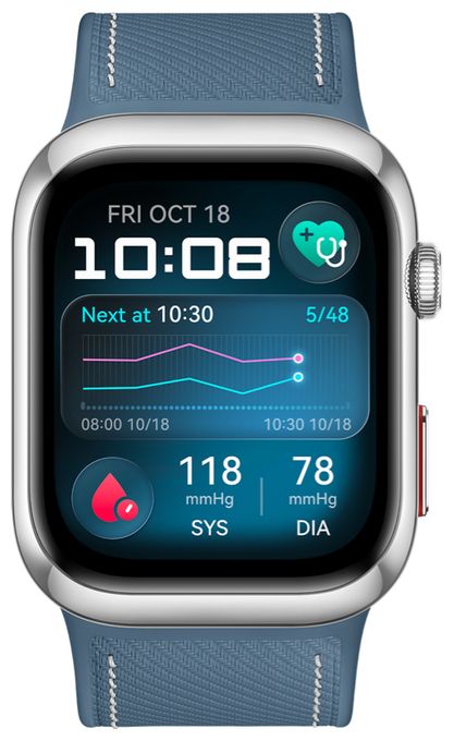 Digital 38 mm Smartwatch Rechteckig IP68 347 ppi  Watch D2 (Aluminium) 