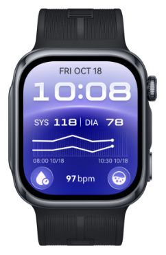 Smartwatch Rechteckig 328 ppi  Watch D3 (Schwarz) 
