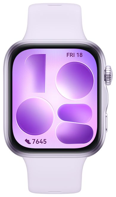 Digital 42.9 mm Smartwatch Rechteckig IP6X 240 h 347 ppi  Watch Fit 5 (Violett) 