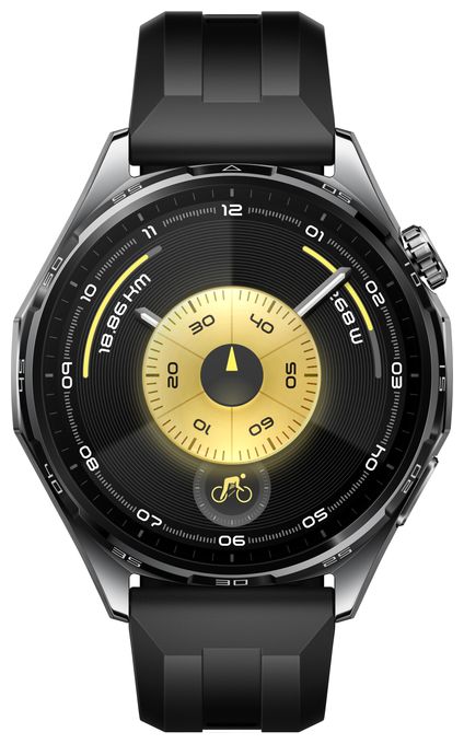 Digital 46 mm Smartwatch Rund IP69 504 h 317 ppi  Watch GT6 (Schwarz) 