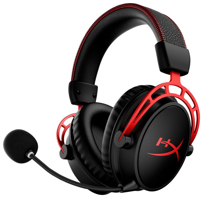 Over Ear Kopfhörer Kabelgebunden  Cloud Alpha Gaming (Schwarz, Rot) 
