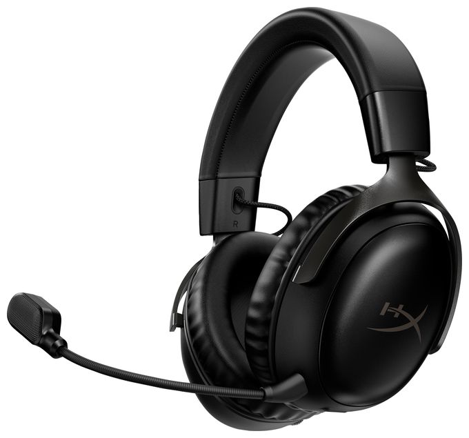 Over Ear Kopfhörer kabellos 120 h Laufzeit USB Typ-C  Cloud III Wireless Gaming (Schwarz) 