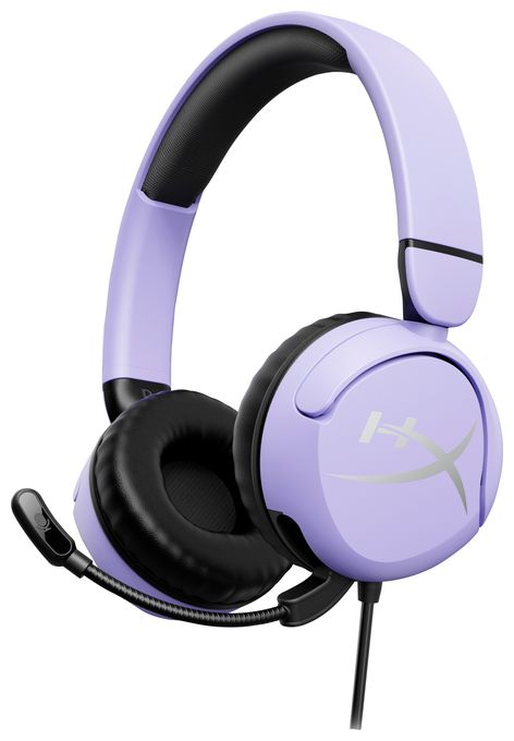 On-Ear Gaming Kopfhörer kabelgebunden  Cloud Mini (Schwarz/Lavendel) 