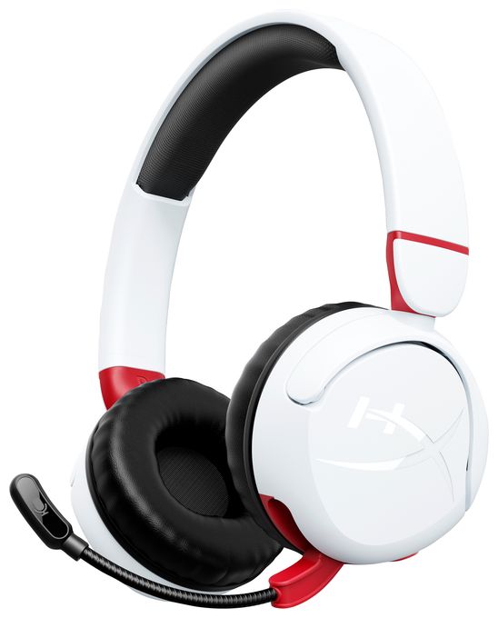 Ohraufliegender Bluetooth Kopfhörer kabellos  Cloud Mini Gaming (Weiß) 