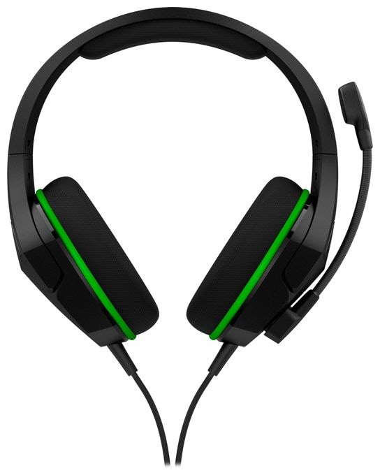Ohraufliegender Kopfhörer Kabelgebunden  CloudX Stinger Core Gaming (Schwarz, Grün) 