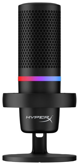 Kabelgebunden Mikrofon für Spielkonsole 96 kHz USB  DuoCast (Schwarz) 