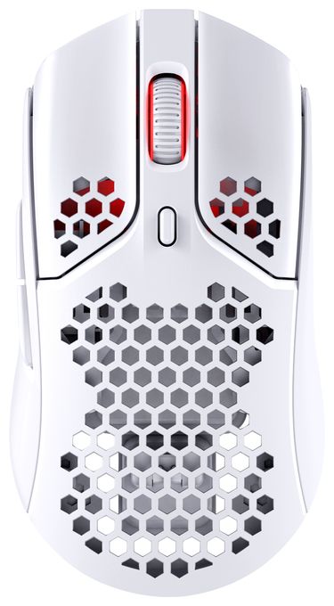 16000 DPI Gaming Maus Optisch  HyperX Pulsefire Haste (Weiß) 