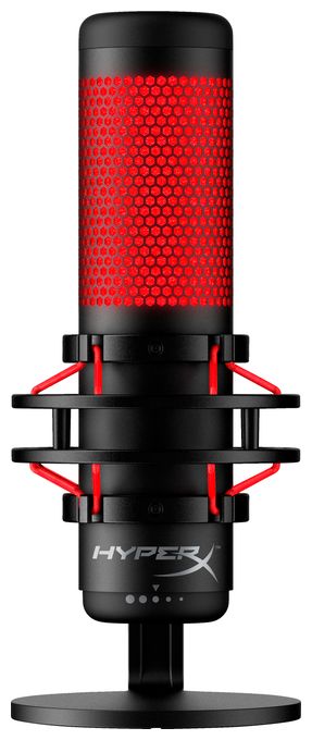 Kabelgebunden PC-Mikrofon USB  QuadCast (Rot) 