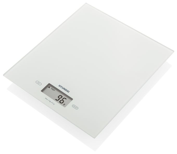 Elektronische Küchenwaage bis 5 kg Genauigkeit 1 g  KVE893 (Weiß) 