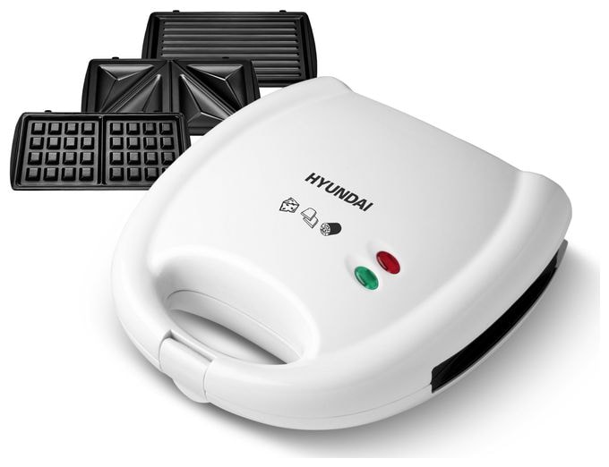 Sandwichmaker 700 W für 4 Sandwiches  SM627 (Weiß) 