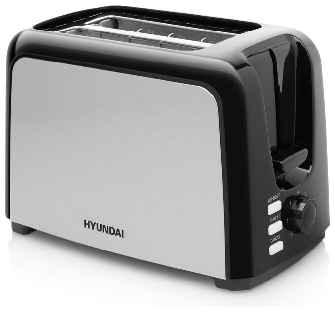 Toaster 750 W 2 Scheibe(n) 7 Stufen  TO304 (Schwarz, Edelstahl) 