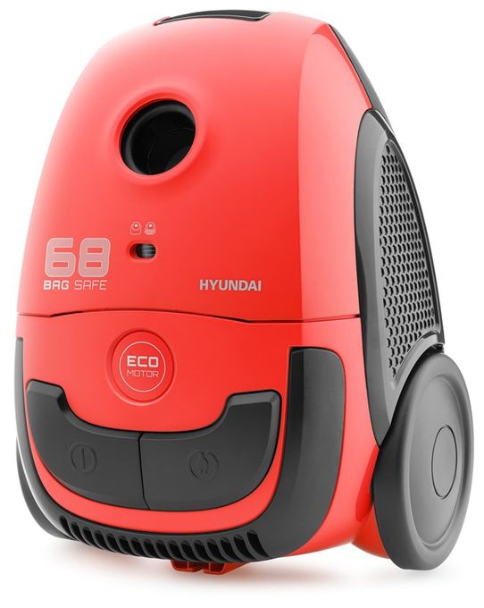Bodenstaubsauger mit Staubbeutel 800 W  UVC068 (Rot) 