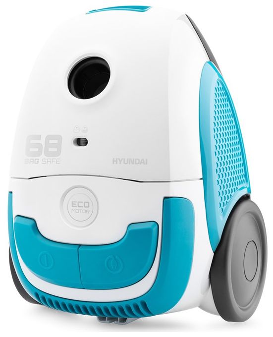Bodenstaubsauger mit Staubbeutel 800 W  UVC068 (Weiß, Blau) 