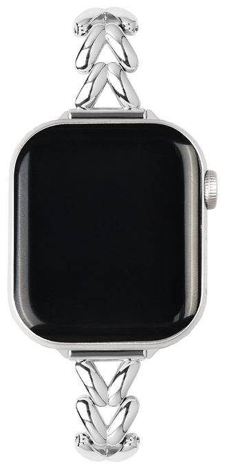 Armband Apple Watch 38/40/41/42 (Series10) - S/M  Delicate Chain Watch Band (Silber) 