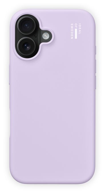 Silicone Case MagSafe für Apple iPhone 16 (Lavender Milk) 