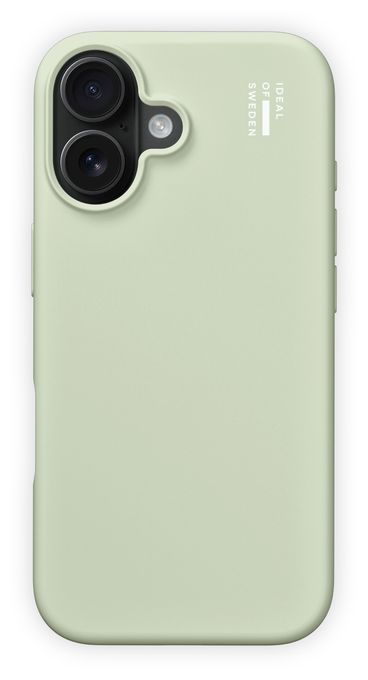 Silicone Case MagSafe Cover für Apple iPhone 17 (Sage Green) 