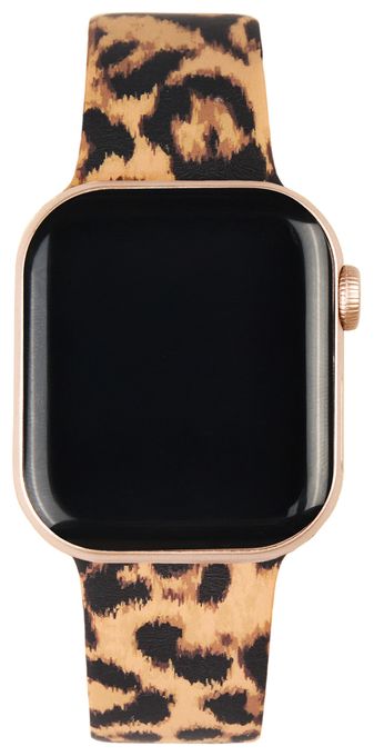 Armband S/M 20 mm Apple Watch 42/44/45/46/49  Silicone Watch Band (Mehrfarbig) 