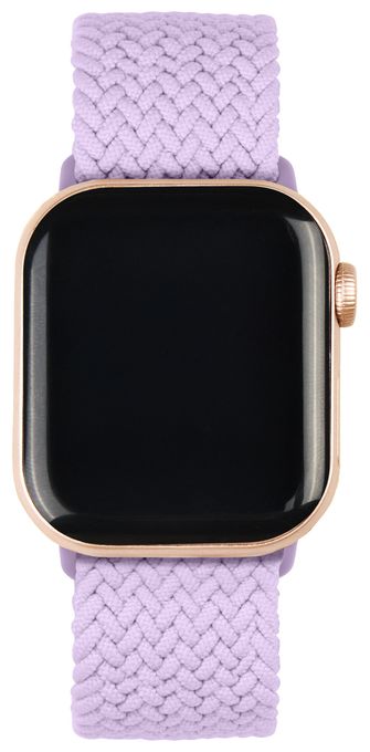 Armband 20 mm Apple Watch 38/40/41/42 (Series10)  Soft Braid Watch Band (Violett) 