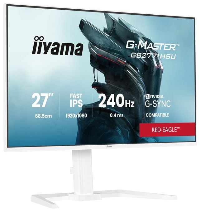 Full HD Monitor 68,6 cm (27 Zoll) 16:9 350 cd/m²  G-Master GB2771HSU-W1 (Weiß) 