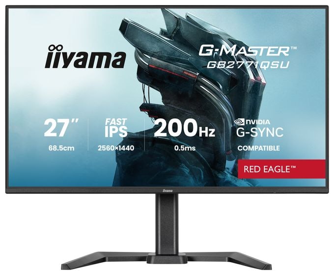 Quad HD Monitor 68,6 cm (27 Zoll) 16:9 350 cd/m²  G-Master GB2771QSU-B1 (Schwarz) 
