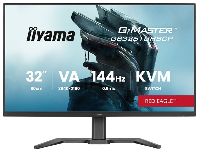 4K Ultra HD Monitor 80 cm (31.5 Zoll) 16:9 400 cd/m²  G-Master GB3261UHSCP-B1 (Schwarz) 