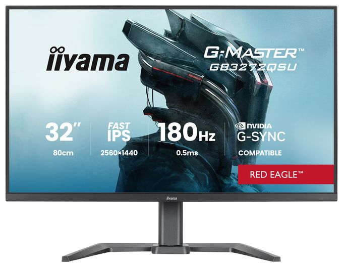 Quad HD Monitor 80 cm (31.5 Zoll) 16:9 400 cd/m²  G-Master GB3272QSU-B1 (Schwarz) 